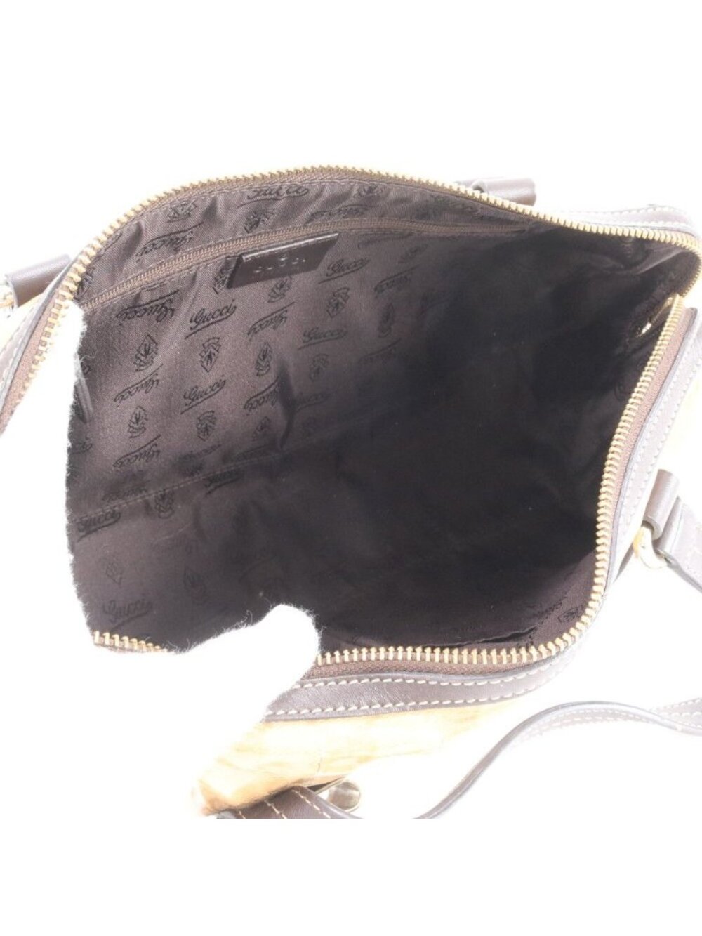 ★SOLD★ Gucci GG Crystal Duquessa Ribbon Motif Leather Tote Shoulder Hand Rnm - Picture 7 of 9